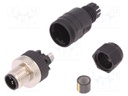 Plug; M12; PIN: 5; male; A code-DeviceNet / CANopen; for cable