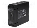 Power supply: switched-mode; 60W; 24VDC; 2.5A; 85÷264VAC; OUT: 1