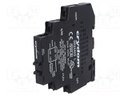 Relay: solid state; Ucntrl: 200÷280VAC; 3A; 24÷280VAC; DIN; IP00