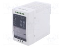 Power supply: switched-mode; for DIN rail; 90W; 12VDC; 7.5A; OUT: 1