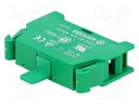 Contact block; 22/30mm; -20÷60°C; front fixing; Contacts: NO