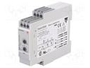 Timer; 0,1s÷100h; SPDT x2; 24VDC/5A,250VAC/8A; 24÷240VAC; DIN