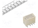 Relay: electromagnetic; DPDT; Ucoil: 4.5VDC; 0.3A/125VAC; 1A/30VDC