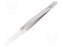 Tweezers; non-magnetic; Blade tip shape: sharp; Blades: straight