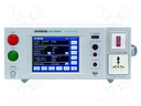 Meter: leakage current tester; 30VA; GPIB,RS232,USB; 10÷300V