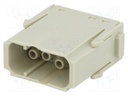 Connector: rectangular; module; male; Han Modular EE; PIN: 8; 16A