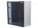 Enclosure: multipurpose; X: 400mm; Y: 500mm; Z: 210mm; vector; IP65