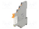 General Purpose Relay, RIF-0 Series, Interface, Non Latching, SPDT, 24 VDC, 6 A