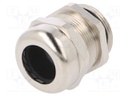 Cable gland; with earthing; M32; IP68; Mat: brass