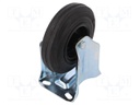 Transport wheel; Ø: 125mm; W: 37.5mm; H: 156mm; rigid; Rol.load: 850N