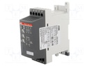 Module: soft-start; Usup: 208÷600VAC; DIN; 5.5kW; 1÷20/0÷20s; 12A