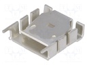 Heatsink: moulded; TO218,TO220; L: 25.4mm; W: 25mm; H: 8.3mm; 18K/W