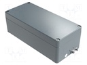 Enclosure: multipurpose; X: 80mm; Y: 175mm; Z: 57mm; aluminium; IP66