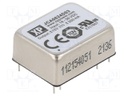 Isolated Board Mount DC/DC Converter, 2:1 Input, ITE, 2 Output, 6 W, 15 V, 200 mA, -15 V