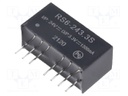 Converter: DC/DC; 6W; Uin: 18÷36V; Uout: 3.3VDC; Iout: 1.3A; SIP8