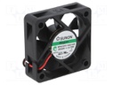 Fan: DC; axial; 24VDC; 50x50x15mm; 21.97m3/h; 29dBA; Vapo; 5000rpm