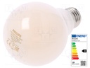 LED lamp; warm white; E27; 230VAC; 2452lm; 17.5W; 2700K; CRImin: 80