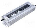 Power supply: switched-mode; LED; 150W; 31÷61.2V; 2450mA; IP67