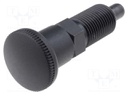 Indexing plungers; Thread: M16; Plating: black finish; Mat: steel