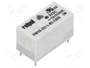 Relay: electromagnetic; SPDT; Ucoil: 9VDC; 5A/250VAC; 5A/30VDC; 5A