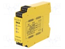 Module: safety relay; Series: UE48-3OS; IN: 2; OUT: 3; Mounting: DIN