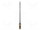 Probe: vane; -10÷70°C; Accur: ±1,8°C; 0.1°C; Probe dia: 16mm