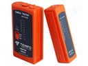 Tester: wiring system; RJ11,RJ12,RJ45; Kit: soft case; 52046967