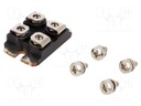 Module: diode; double independent; 400V; If: 2x120A; ISOTOP; screw