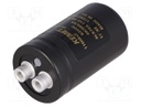 Capacitor: electrolytic; 11000uF; 63VDC; Leads: screw; ESR: 43mΩ