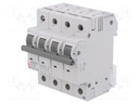 Circuit breaker; 230/400VAC; Inom: 16A; Poles: 3+N; DIN; Charact: C