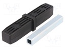 Mounting coupler; for profiles; Mat: polyamide; -30÷100°C; I: 50mm