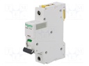 Circuit breaker; 230VAC; Inom: 10A; Poles: 1; DIN; Charact: B; 6kA