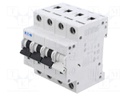 Circuit breaker; 230/400VAC; Inom: 16A; Poles: 3+N; DIN; Charact: C