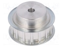 Belt pulley; AT10; W: 16mm; whell width: 31mm; Ø: 49.05mm; aluminium