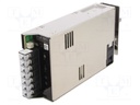 Power supply: switched-mode; 300W; 48VDC; 7A; 85÷264VAC; 80÷370VDC