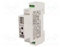 Timer; Range: 0,01s÷100h; NO x2; 24÷250VAC; 24÷250VDC; DIN; PIN: 6