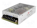 Power supply: switched-mode; modular; 80.7W; 5VDC; 159x97x38mm