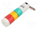 Signaller: signalling column; buzzer,continuous light; LED; IP54