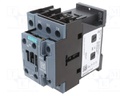 Contactor: 4-pole; NO x4; Auxiliary contacts: NO + NC; 230VAC