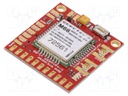 Expansion board; SIM,U.FL x2,USB B micro,pin strips; GSM/GPRS