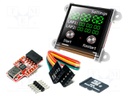 Dev.kit: with display; OLED; 1.5"; 128x128; Display: graphical