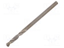 Drill bit; for metal; Ø: 1.9mm; L: 36mm; HSS-CO; bulk,industrial