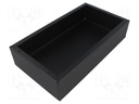 Enclosure: enclosure base; X: 127mm; Y: 229mm; Z: 51mm; 1441; steel