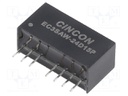 Converter: DC/DC; 3W; Uin: 9÷36V; Uout: 15VDC; Uout2: -15VDC; SIP8