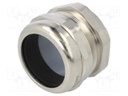 Cable gland; IP68; Mat: brass; Body plating: nickel