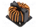 Inductor: wire with current compensation; THT; 1.6mH; 3.07mΩ