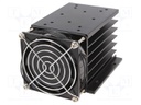 Heatsink: extruded; H; black; L: 125mm; W: 193mm; H: 135mm; aluminium