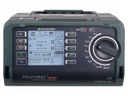 Meter: appliance meter; LCD; 50k÷300MΩ; 0.3÷9.99kΩ; RS232,USB