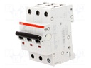 Circuit breaker; 400VAC; Inom: 10A; Poles: 3; DIN; Charact: C; 10kA