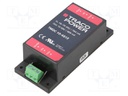 Converter: DC/DC; 10W; Uin: 18÷75V; Uout: 15VDC; Iout: 666mA; 65.8g